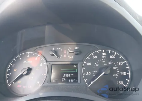 2016 Nissan Sentra S из США, поврежденный, VIN 3N1AB7AP9GY302599